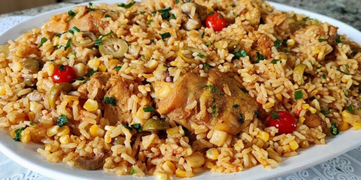 Galinhada mineira com açafrão receita