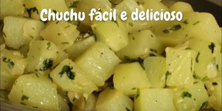 Iscas de chuchu receita