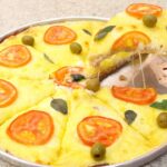 Massa de pizza com pão francês tudo gostoso receita