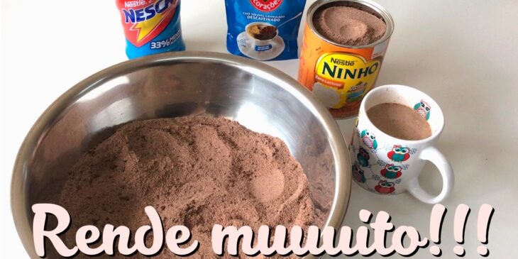 Miistura para capuccino sem lactose receita