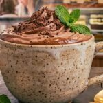 Mocha de hortelã quente receita
