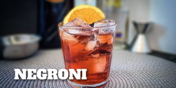 Negroni sem álcool receita