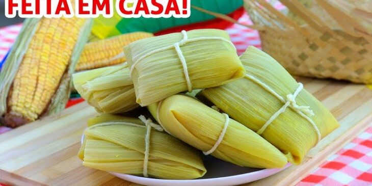 Pamonha sem lactose fácil receita