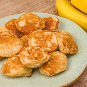 Panqueca de banana com maçã receita