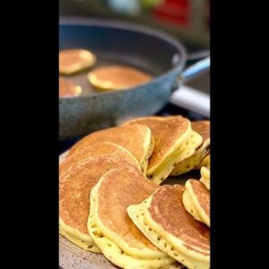 Panqueca de fubá com chia receita