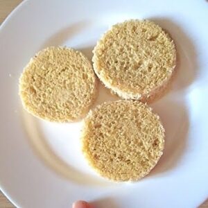 Pãozinho low carb no micro-ondas receita