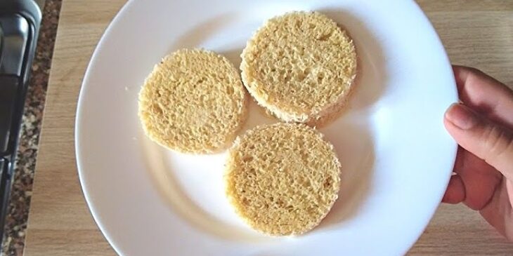 Pãozinho low carb no micro-ondas receita