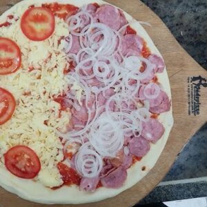 Pizza low carb receita fácil simples
