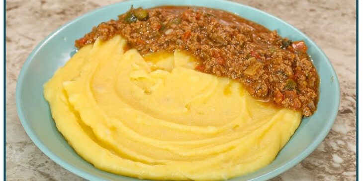 Polenta de pobre simples receita