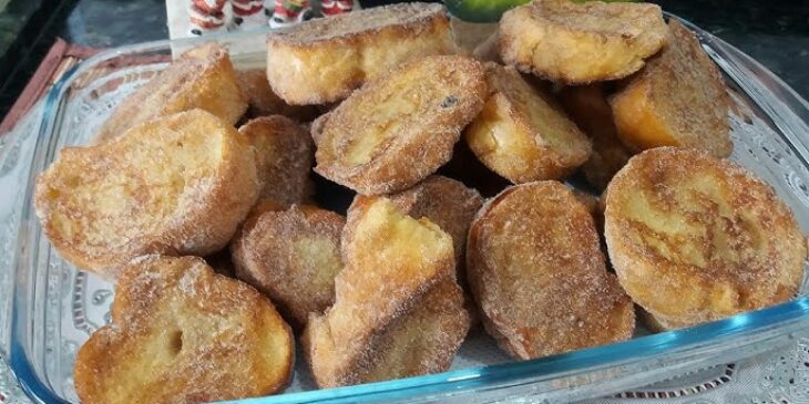 Rabanada individual receita