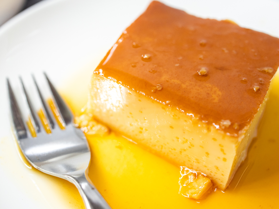 pudim de pão dormido