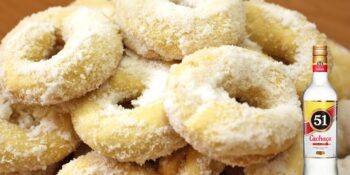 Rosquinha de pinga frita fácil
