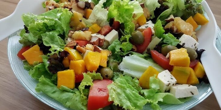 Salada de baixa caloria receita
