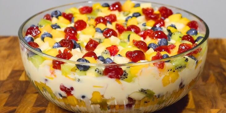 Salada de fruta de baixa caloria receita