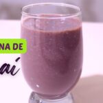 Vitamina de açaí que fortalece receita