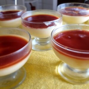 Curau com goiabada fácil