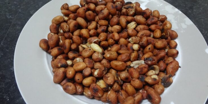 Amendoim torrado com sal receita