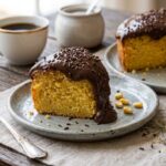 Bolo de milho com cobertura de brigadeiro receita