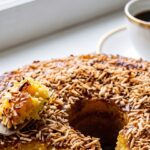 Bolo de milho com coco queimado receita