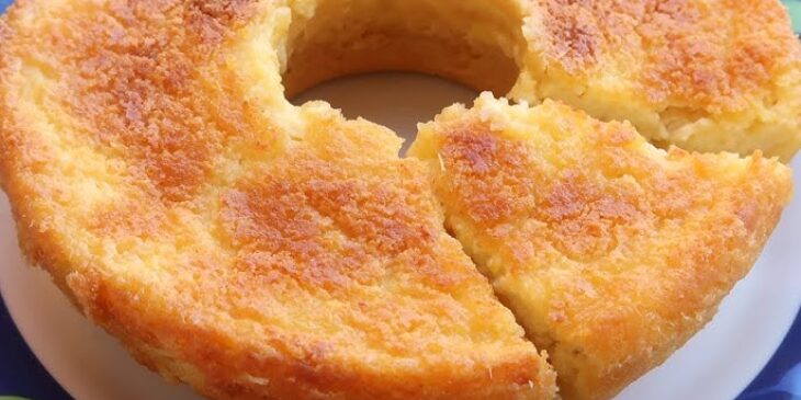Bolo de milho com milharina fofinho receita
