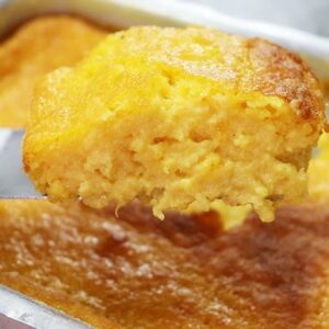 Bolo de milho cremoso com leite condensado receita