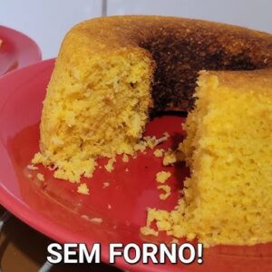 Bolo de milho sem forno receita