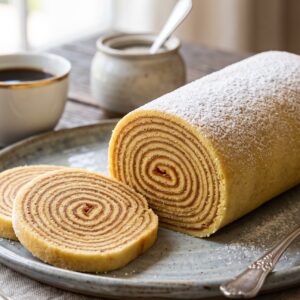 Bolo gelado de bolo de rolo receita