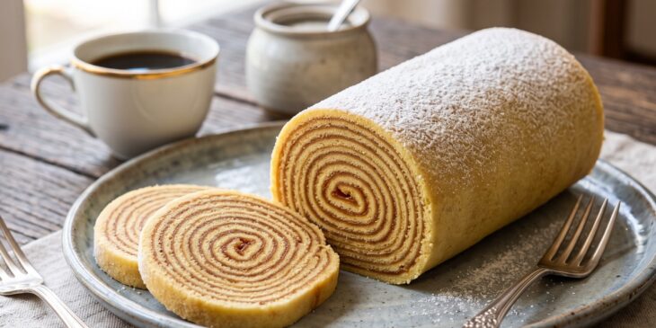 Bolo gelado de bolo de rolo receita