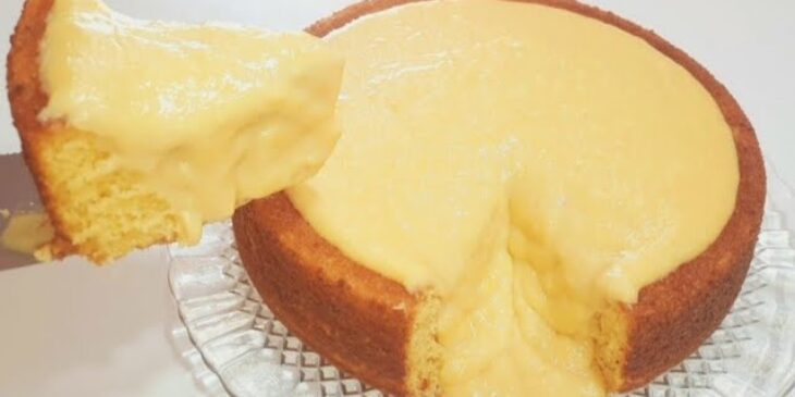 Bolo piscina de milho com curau receita