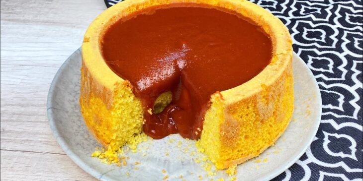 Bolo piscina de milho com goiabada receita