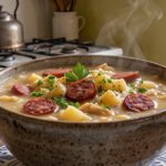 Caldo de kenga com calabresa como preparar