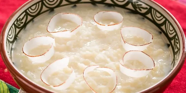 Canjica com coco fresco receita