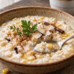 Canjica nordestina com leite de coco como preparar