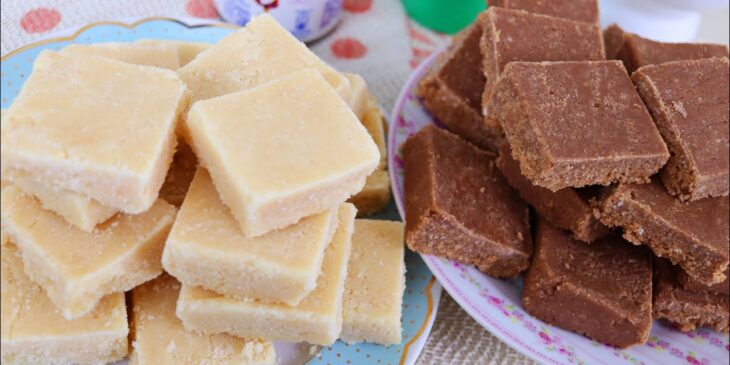 Cocada de corte tradicional receita