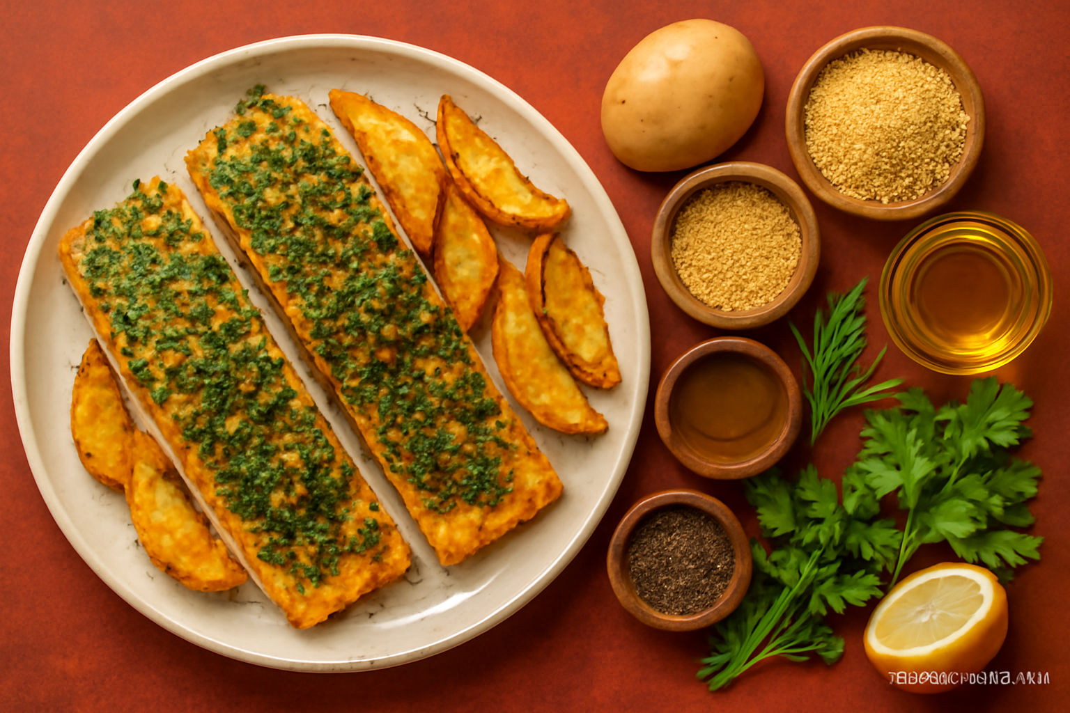 Receita de Salmão - Imagem gerada por I.A para o Minhas Receitinhas