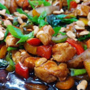 Frango xadrez para marmitas receita