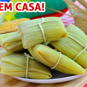 Pamonha com carne seca receita