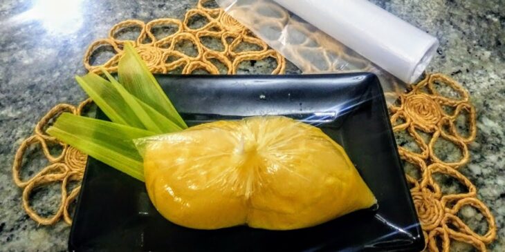 Pamonha no saquinho na panela de pressão receita