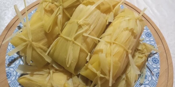 Pamonha vegana cremosa e sem lactose receita
