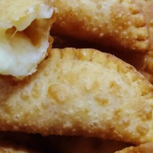 Pastéis de queijo coalho