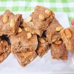 Pé de moleque FIT receita