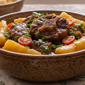 Rabada com mandioca receita