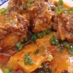 Rabada na panela de pressão com batata receita