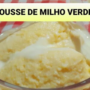 Sobremesa gelada de milho receita
