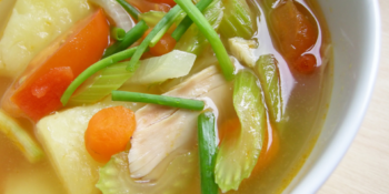 Sopa de legumes light