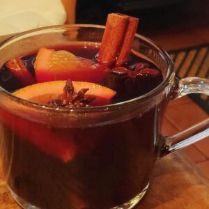Vinho quente com frutas receita