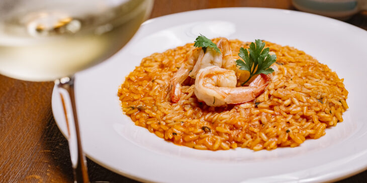 Risoto de Camarão fácil - Foto: Freepik