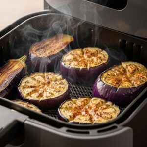 Beringelas na airfryer