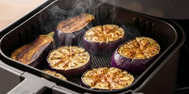 Beringelas na airfryer