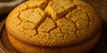 Broa de fubá da vovó: a receita tradicional com erva-doce que racha por cima